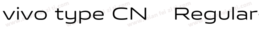 vivo type CN简 Regular字体转换